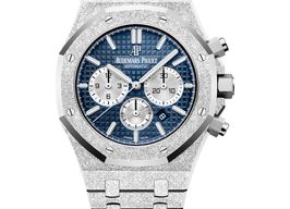 Audemars Piguet Royal Oak Chronograph 26331BC.GG.1224BC.02 (2025) - Blue dial 41 mm White Gold case