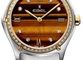 Ebel Sport 1216560 (2024) - Brown dial 30 mm Gold/Steel case