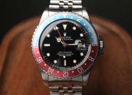 Rolex GMT-Master 16750 (1985) - Zwart wijzerplaat 40mm Staal