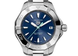 TAG Heuer Aquaracer WBP1311.BA0005 (2024) - Blauw wijzerplaat 34mm Staal