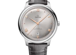 Omega De Ville 434.13.40.20.06.001 (2023) - Grijs wijzerplaat 40mm Staal