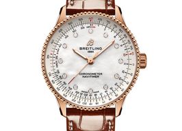 Breitling Navitimer R17327211A1P1 (2025) - Pearl dial 36 mm Rose Gold case