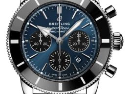 Breitling Superocean Heritage II Chronograph AB0162121C1S1 (2026) - Blauw wijzerplaat 44mm Staal