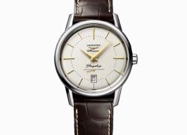 Longines Flagship L4.795.4.78.2 (2026) - Zilver wijzerplaat 39mm Staal