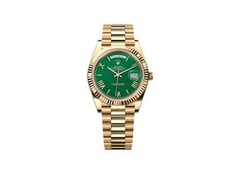 Rolex Day-Date 40 228238 (2025) - Groen wijzerplaat 40mm Geelgoud