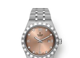 Tudor Royal 28300 (2024) - Roze wijzerplaat 28mm Staal