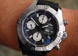 Breitling Superocean A1334011B683 (2008) - Zwart wijzerplaat 42mm Staal