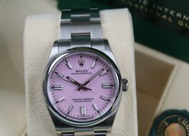 Rolex Oyster Perpetual with a Pink Dial » Prices & More