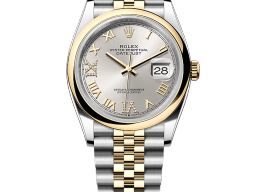 Rolex Datejust 36 126203 (2025) - Zilver wijzerplaat 36mm Staal