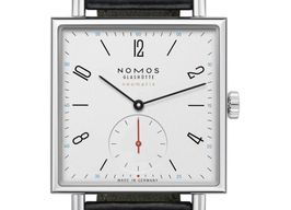 NOMOS Tetra Neomatik 421 (2022) - White dial 33 mm Steel case