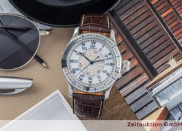 Longines Lindbergh Hour Angle L2.678.4.11.0 (Unknown (random serial)) - White dial 48 mm Steel case