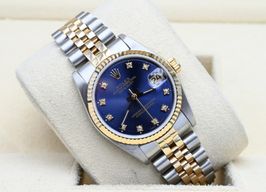 Rolex Datejust 31 68273 (1994) - Blue dial 31 mm Gold/Steel case