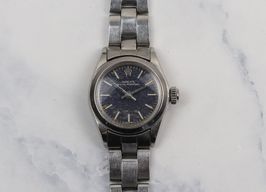 Rolex Oyster Perpetual 6618 (1970) - Blauw wijzerplaat 26mm Staal