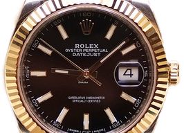 Rolex Datejust 41 126333 (2024) - Zwart wijzerplaat 41mm Goud/Staal