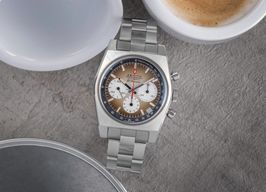 Zenith El Primero Chronomaster 03.A384.400/385.M385 (Unknown (random serial)) - Brown dial 37 mm Steel case
