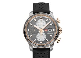 Chopard Mille Miglia 168571-6003 (2024) - Grijs wijzerplaat 44mm Goud/Staal