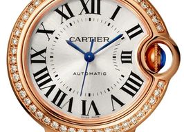 Cartier Ballon Bleu 33mm WJBB0063 (2025) - Zilver wijzerplaat 33mm Roségoud