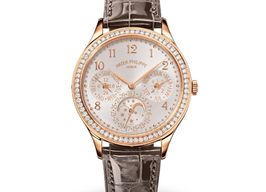 Patek Philippe Perpetual Calendar 7140R-001 (2025) - Silver dial 35 mm Rose Gold case