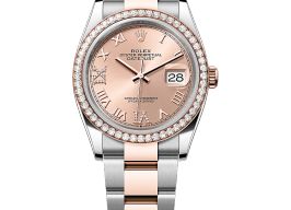 Rolex Datejust 36 126281RBR (2025) - Roze wijzerplaat 36mm Staal