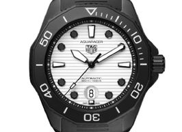 TAG Heuer Aquaracer 300M WBP201D.FT6197 (2023) - Wit wijzerplaat 43mm Staal