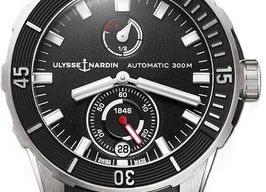 Ulysse Nardin Marine 1183-170-3/92 (2026) - Zwart wijzerplaat 45mm Titanium