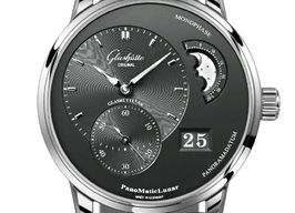 Glashütte Original PanoMaticLunar 1-90-02-43-32-62 (2024) - Grey dial 40 mm Steel case