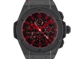 Hublot King Power 710.CI.1190.NR.CG011 (Unknown (random serial)) - Red dial 48 mm Titanium case