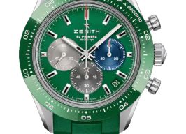 Zenith Chronomaster Sport 03.3119.3600/56.R952 (2026) - Green dial 41 mm Steel case