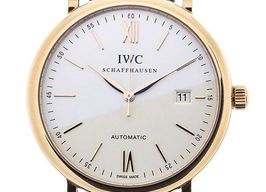 IWC Portofino Automatic IW356504 (2024) - Zilver wijzerplaat 40mm Roodgoud