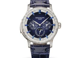 Patek Philippe Minute Repeater Perpetual Calendar 5374/300P-001 (2025) - Blue dial 42 mm Platinum case