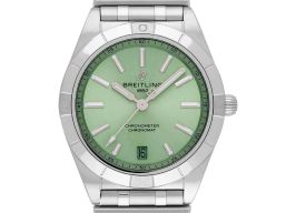 Breitling Chronomat 36 A10380101L1A1 (2023) - Green dial 36 mm Steel case