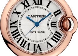 Cartier Ballon Bleu 33mm W6920097 (2024) - Wit wijzerplaat 33mm Roségoud