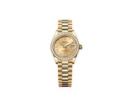 Rolex Lady-Datejust 279138RBR (2025) - 28 mm Yellow Gold case