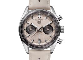 TAG Heuer Carrera Calibre HEUER 01 CAR201T (2026) - Champagne dial 43 mm Steel case