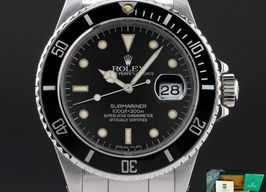 Rolex Submariner Date 16800 (1985) - Black dial 40 mm Steel case