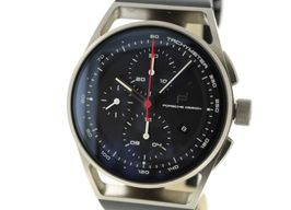 Porsche Design 1919 6020.1.01.003.06.2 (2023) - Black dial 42 mm Titanium case