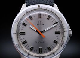 Omega Genève 135.042 (1970) - Zilver wijzerplaat 37mm Staal