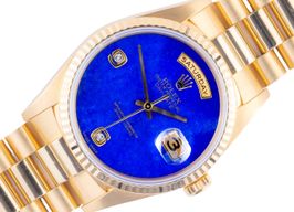 Rolex Day-Date 36 18238 (1993) - Blue dial 36 mm Yellow Gold case