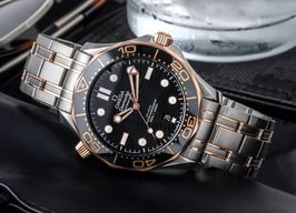 Omega Seamaster Diver 300 M 210.20.42.20.01.001 (Onbekend (willekeurig serienummer)) - Zwart wijzerplaat 42mm Staal