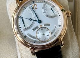 Maurice Lacroix Masterpiece 000000 (2003) - White dial 43 mm Yellow Gold case