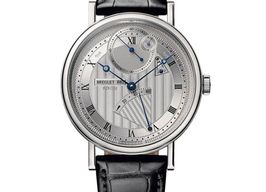 Breguet Classique 7727BB/12/9WU (2023) - Zilver wijzerplaat 41mm Witgoud