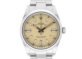 Rolex Oyster Perpetual 41 134300 (2025) - Beige dial 41 mm Steel case