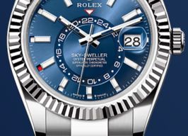 Rolex Sky-Dweller 336934 (2024) - Blauw wijzerplaat 42mm Goud/Staal