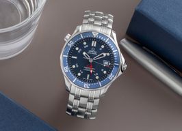 Omega Seamaster Diver 300 M 2535.80.00 (2008) - Blue dial 41 mm Steel case