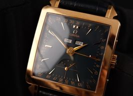 Omega Museum 5701.80.00 (2001) - Black dial 33 mm Red Gold case