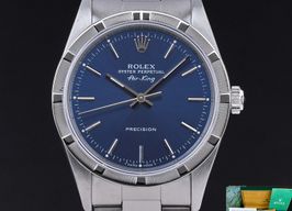 Rolex Air-King 14010 (1993) - Blue dial 34 mm Steel case