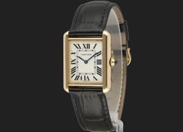 Cartier Tank Solo W5200024 (2012) - Silver dial 31 mm Rose Gold case