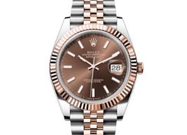 Rolex Datejust 41 126331 (2016) - Bruin wijzerplaat 41mm Staal