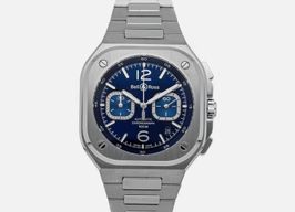 Bell & Ross BR 05 BR05C-BU-ST/SST (2025) - Blue dial 43 mm Steel case