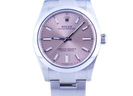 Rolex Oyster Perpetual 31 277200 (2023) - Pink dial 31 mm Steel case